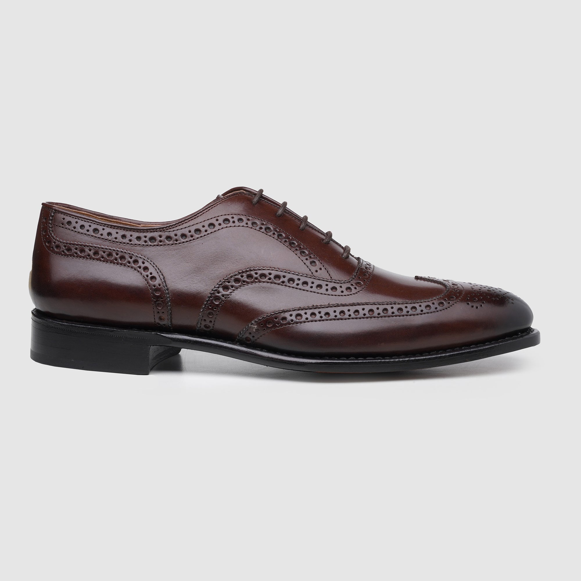 Wingtip Brogue Oxfords Brown 439 Goodyear Welted